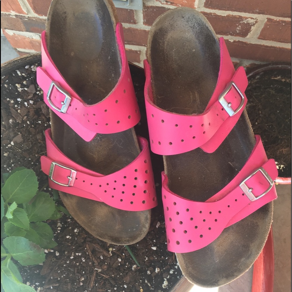 Pink Birkenstocks